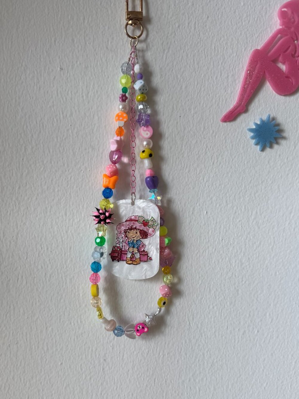 STRAWBERRY SHORTCAKE BAG CHARM #2